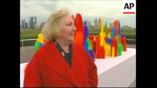 Preview of Sol LeWitt installation at Metropolitan Museum