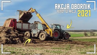 ✩ 🇵🇱 Fendt w Akcji 🇵🇱 ✩ Rozrzucanie Obornika ✩ Annaburger ✩ JCB ✩