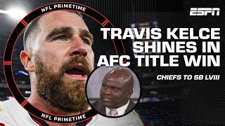 'Travis Kelce is STILL TRAVIS KELCE!' 😤 - Booger McFarland on Chiefs' AFC title win | NFL Primetime