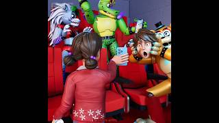 PHONE MAGIC FNAF SECURITY BREACH RUIN ANIMATION #shorts #roblox #3danimation #poppyplaytime #viral