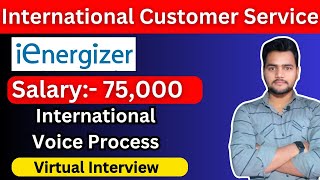 iEnergizer international process | Spanish Language job | iEnergizer jobs | Spanish Customer support