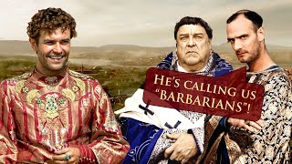 Did Byzantine Emperor Call Latin "Barbarian Language"?