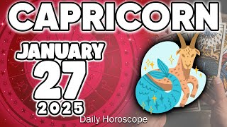 𝐂𝐚𝐩𝐫𝐢𝐜𝐨𝐫𝐧 ♑ BE CAREFUL⚠️A VERY BAD WOMAN DOES THIS TO YOU👆👌 Horoscope for today JANUARY 27 2025 🔮