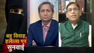 NDTV Prime Time | Ravish Kumar | Prof.Faizan Mustafa | Triple Talaq debate