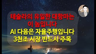 AI 다음은 자율주행입니다[3천조 시장이 드디어 열리고 있습니다] 반드시 주목해야 하는 탑픽 테슬라 대항마 샤오펑 중국 자율주행 원탑