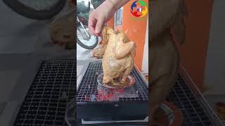 មាន់ដុតប៉ោត khmer bucket roasted chicken