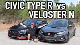 Which One: 2019 Honda Civic Type R vs. 2019 Hyundai Veloster N on Everyman Driver