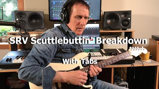 SRV Scuttle Buttin' Breakdown with Tabs!!