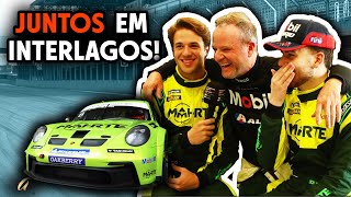 BARRICHELLOS A 260 KM/H (À NOITE!) EM INTERLAGOS! Rubinho, Dudu e Fefo disputando na Porsche Cup