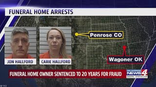 Funeral home owner sentenced to 20 years for fraud