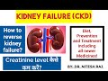 Creatinine कैसे कम करें!(किडनी)kidney disease treatment,kidney failure treatment (CKD) #drniteshraj