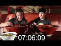 GIANT Ramen Challenge (vs Morgan) (3,000,000 Sub Video!)