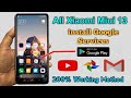 Xiaomi Miui 13 Google Play Store Install | Redmi Google Play Store Install on Miui 13 China Version