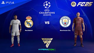 (PS4 Pro) FC 25 | Real Madrid vs Man City Match UEFA Champions League