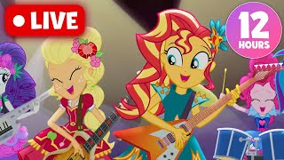 🔴 Equestria Girls Live: MOVIE NIGHT MARATHON🎥 | Full Movies Children's Cartoon