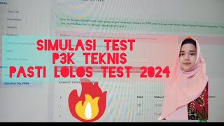 Wawancara Soal teknis semua formasi pasti keluar 2024