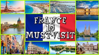 Top 10 Must-Visit Tourist Attractions in France 🇫🇷 2023