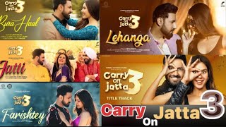 (Official music 🎵)Carry On Jatta 3 | movie All Song 🎵 Gippy Grewal | Sonam Bajwa @Anilarya650