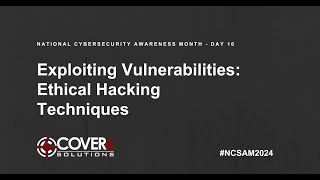 Exploring Vulnerabilities: Ethical Hacking Techniques