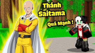 REDHOOD THỬ THÁCH TROLL MỀU BẰNG SỨC MẠNH CỦA SAITAMA TRONG MINECRAFT*REDHOOD CÓ SỨC MẠNH SAITAMA