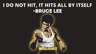 Bruce Lee - I do not HIT