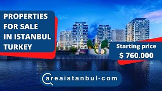 Sea View Luxury Apartments for sale in Zeytinburnu Istanbul Turkey