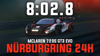 Nürburgring 24h (Nordschleife) 8:02.8 - Mclaren 720S GT3 EVO - GO Setups | ACC 1.10.1