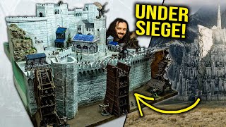 Minas Tirith Under Siege! | MASSIVE Lord of the Rings Warhammer Battle Report