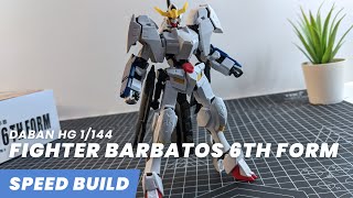 Daban HG 1/144 Fighter Barbatos 6th Form Speed Build