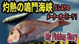 【オフショア】灼熱の鳴門海峡／メータ―オーバー現る／ジギング