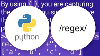 Split string based on a regular expression