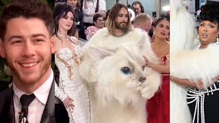 Celebs React To Jared Leto's Cat Costume At Met Gala