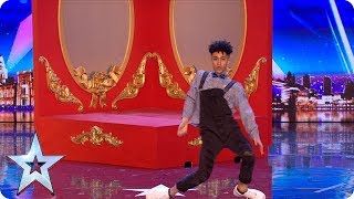 Shameer Rayes brings ALL of the moves to our stage! | Auditions | BGT 2018