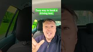 Surprisingly easy way to book a driving test #drivingtest #drivinglesson #drivingexam