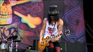 Guns N Roses Slash Sweet Child O Mine Glastonbury Live Concert 2010 flv