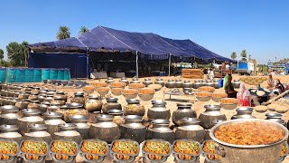 Biggest Traditional Marriage Ceremony in Desert Village Pakistan | Mega Cooking Food for 6000 People