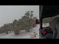 a beautiful winter can am trail ride on the 50 inch trails in colorado part 1