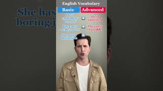 Improve Your English Vocabulary 3 - ESL #shorts