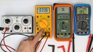 Selecting a Better Multimeter Pt 2.: Volts, Amps, True-RMS, Continuity