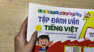 SÁCH TẬP ĐÁNH VẦN - PHÁT TRIỂN TƯ DUY NGÔN NGỮ | ButmaiLeTa