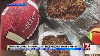 NC prison crews find crystal meth, pot hidden in football