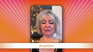 TV Oranje app videoboodschap - Anoniem