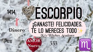 ESCORPIO #amor #love #tarot #nuevo #new #travel #escorpio #scorpio #horoscopo #tarotreading  #tiktok