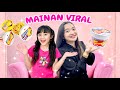 MAMA SAMANTHA DAN AUDREY UNBOXING MAINAN VIRAL KEKINIAN MIE MIRIP SLIME