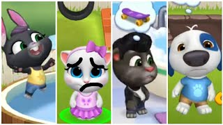 Meu Talking Tom Amigos na versão antiga parte 1 (A Becca apareceu)