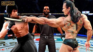 TRUE Bruce Lee vs. Thai Samurai | EA Sports UFC 5