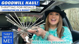 I’VE BEEN ON A GOODWILL ROLL LATELY! | Goodwill Haul | Thrift With Me | Decorating On A Budget