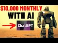 Chat GPT Shortcut Lets You Make $10,000 Monthly (THE EASY WAY TO MAKE MONEY WITH AI)