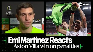 "I HAVE A REPUTATION FOR TIME-WASTING" 🤣 | Emi Martinez | Aston Villa beat Lille (4-3) on penalties