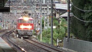 2009-11-11 [東海道本線] EF510-19 + コキ50000形 + コキ100系, 高速貨3092